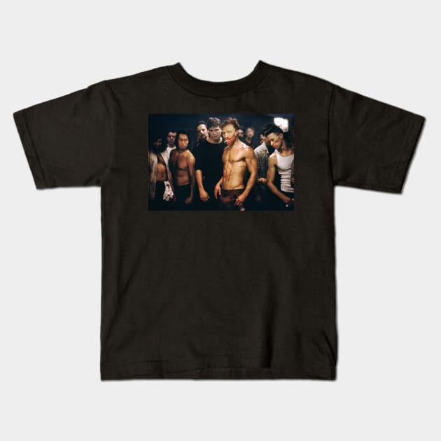 Vangogh Fightclub Kids T-Shirt by Gedogfx